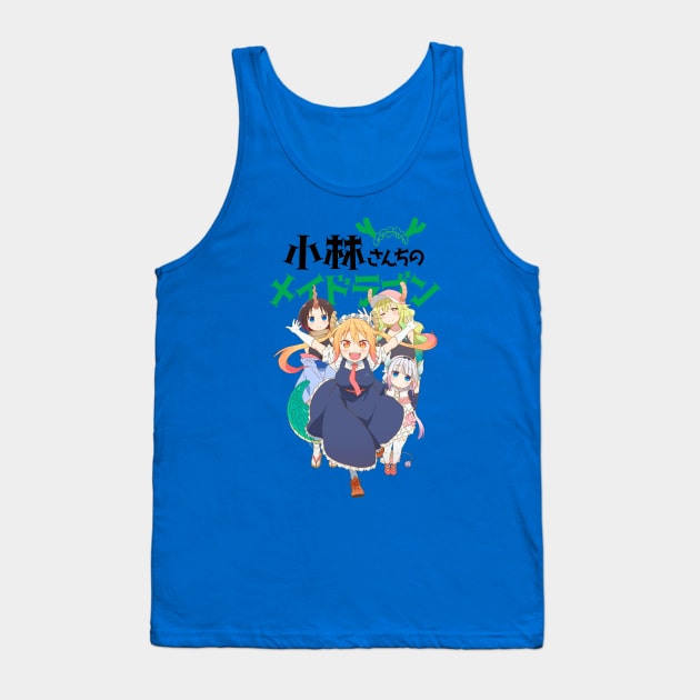 Miss Kobayashi's Dragon Maid Tank Top by TobiGL